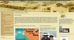 Desktop Screenshot of flaglerbeachmuseum.com